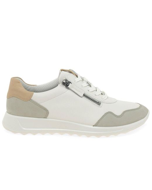Ecco Flexure Runner W Trainers Sneaker in White Lyst Canada