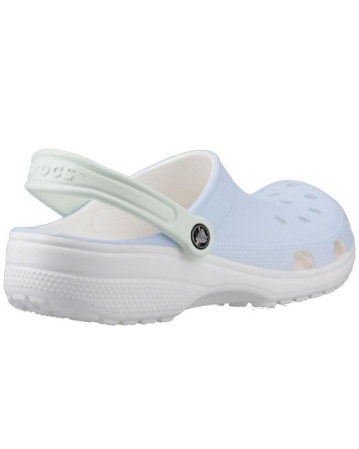 CROCSTM Blue Classic Retro Sport Clogs
