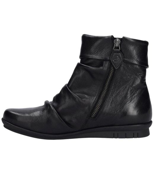 Josef Seibel Black 02 Ankle Boots