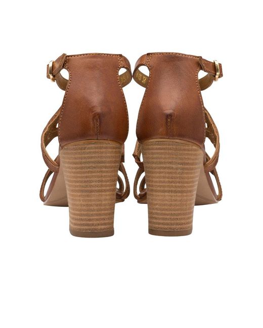Ravel Brown Coreen Heeled Sandals