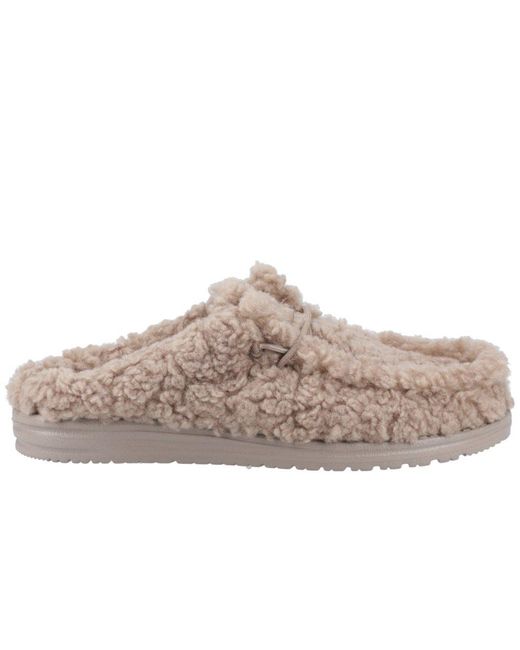 HeyDude Pink Wally Slippers for men