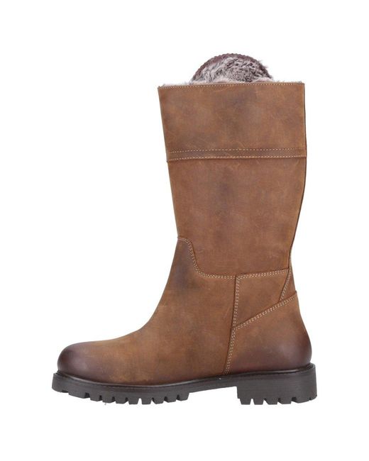 Cotswold Brown Bushcombe Mid Boots