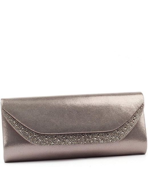 Lunar (GRS) Gray Nancy Clutch Bag