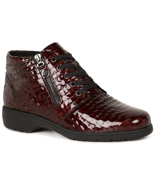 Caprice Brown Amanda Ankle Boots