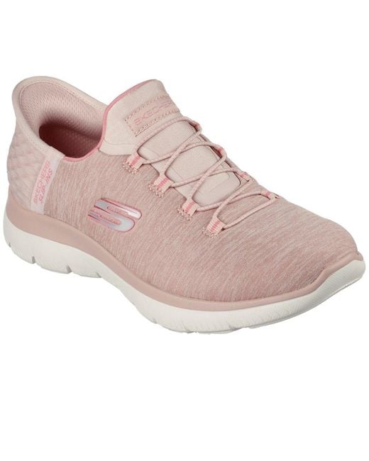 Skechers Pink Summits Dazzling Haze Trainers