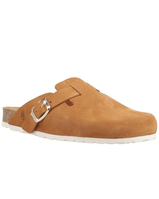 Hush Puppies Brown Bailey Mule Sandals