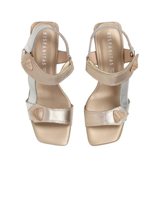 Hispanitas Metallic Miami Sandals