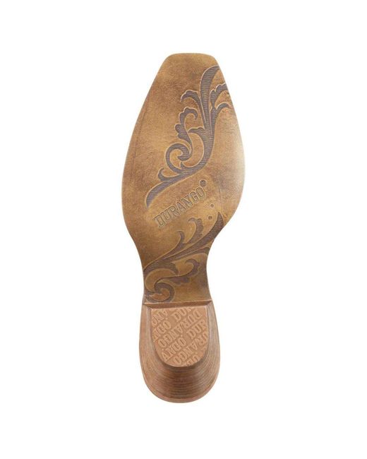 Durango Brown Crush Flag Western Boots