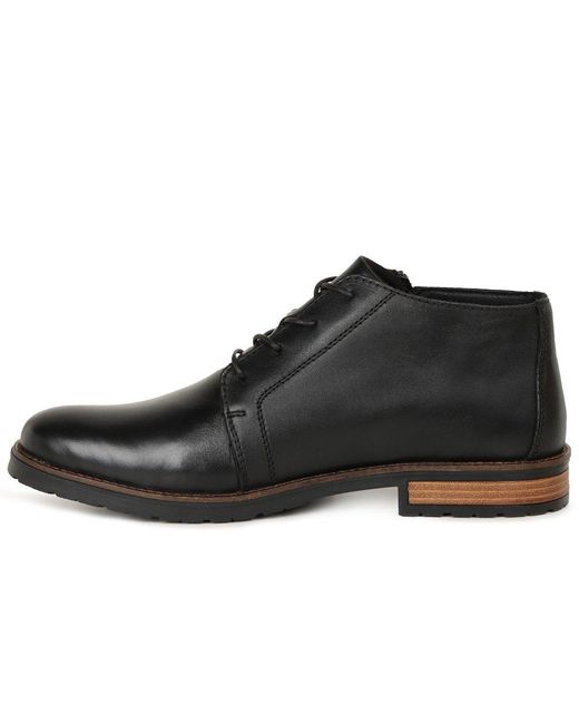 Rieker Brown Topper Boots Colour: 24 Gaucho Lea for men