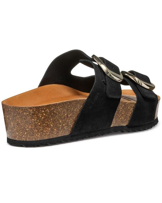 Geox Black D Briona H Sandals