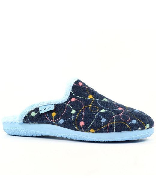 Lunar Blue Impulse Slippers