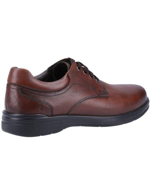 Hush Puppies Brown Marco Lace Up Shoes for men