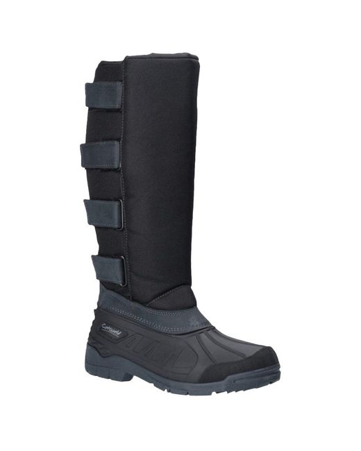 Cotswold Blue Kemble Wellingtons for men