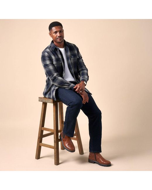 Rieker Brown Dallas Chelsea Boots for men
