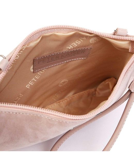 Peter Kaiser Pink Waida Clutch Bag