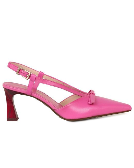 Hispanitas Pink Giorgia Open Court Shoes