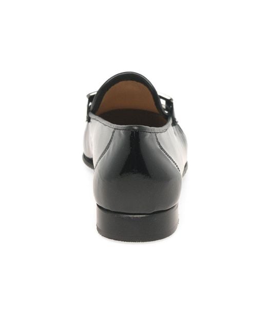 Charles Clinkard Black Patter Moccasins