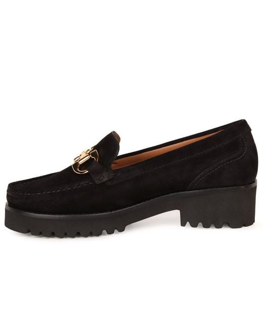 Charles Clinkard Black Carrera Loafers