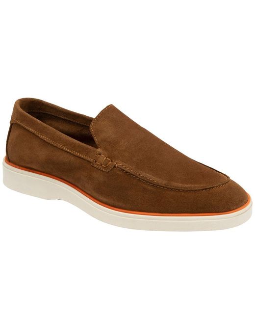 Frank Wright Brown Simmons Loafers for men