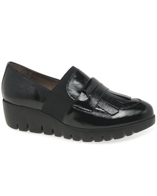 Wonders Black Kenai Shoes