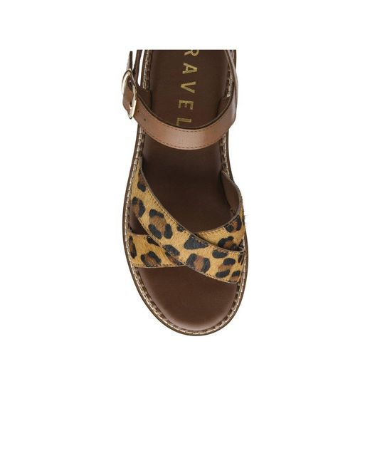 Ravel Brown Darras Sandals