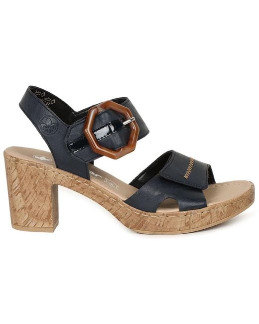 Rieker Metallic Vital Sandals