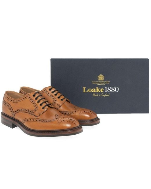 Loake Brown Loake Chester Brogue for men