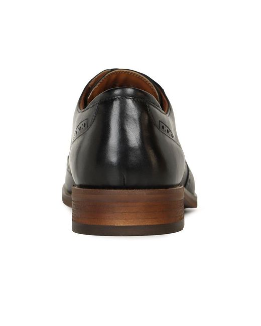 Clarks Black Craftremi Tip Formal Brogues for men