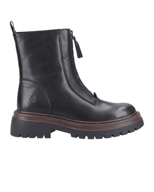 Hush Puppies Black Roxanna Ankle Boots