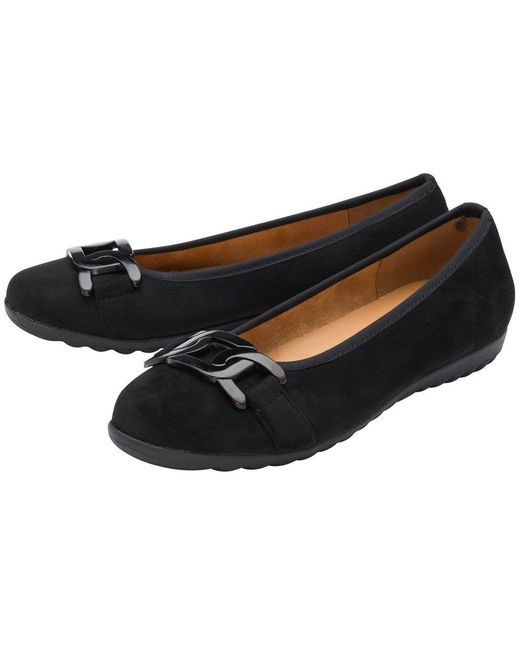 Lotus Black Eleni Pumps