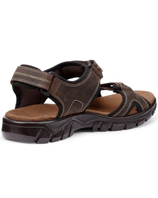 Hotter Brown Lorenzo Sandals for men