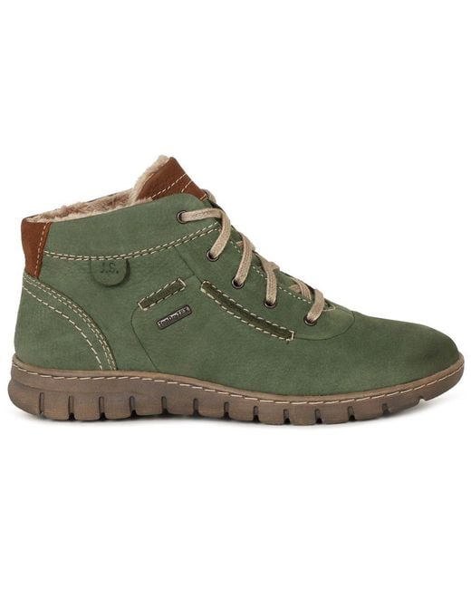 Josef Seibel Green Steffi 53 Ankle Boots
