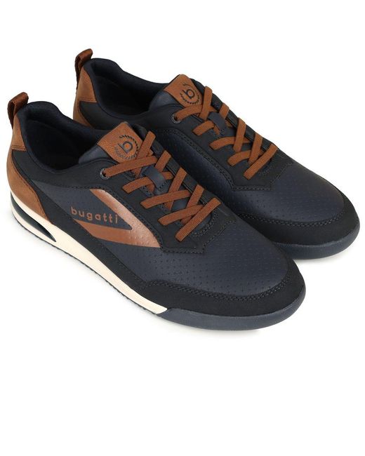 Bugatti Blue Thornton Trainers for men