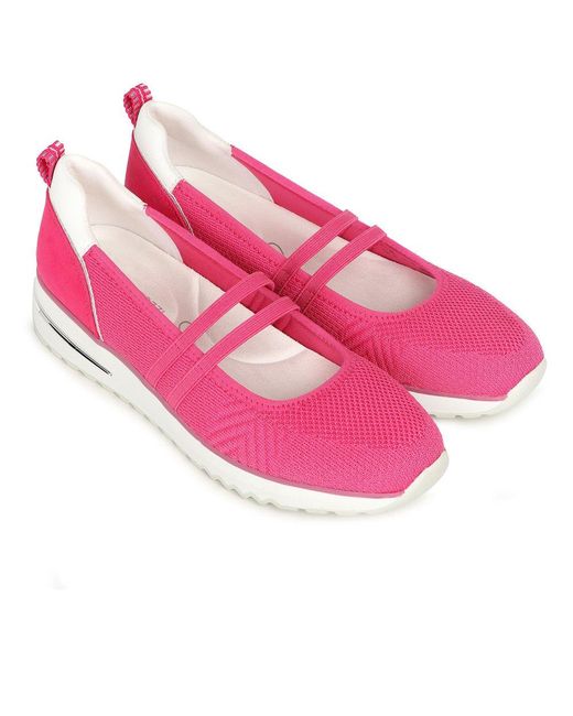 Marco Tozzi Pink Ronda Sports Shoes