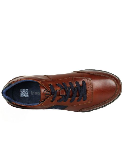 Bugatti Brown Apos;Cellar&Apos; Smart Trainers for men