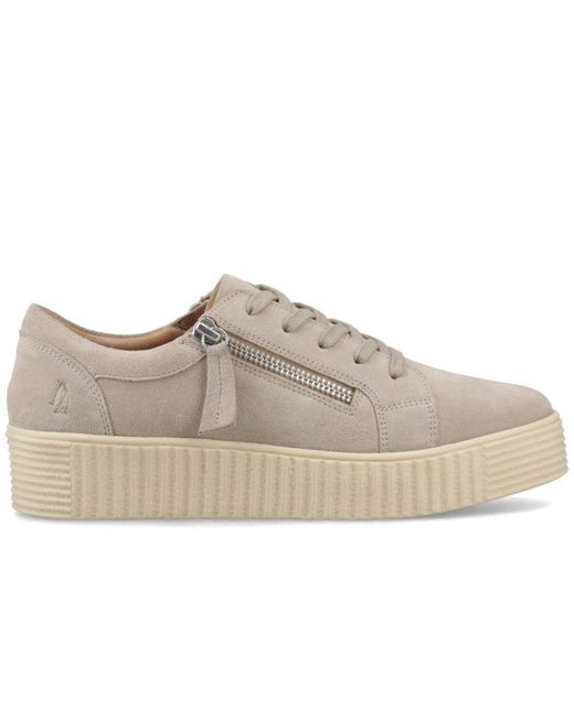 Hush Puppies Natural Tara Trainers