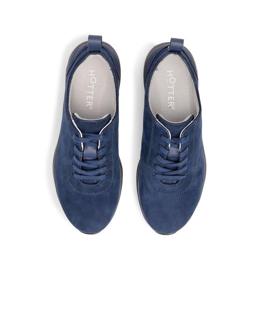 Hotter Blue Cosmos Classic Trainers