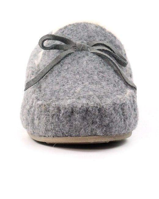 Lunar Gray Cherish Slippers