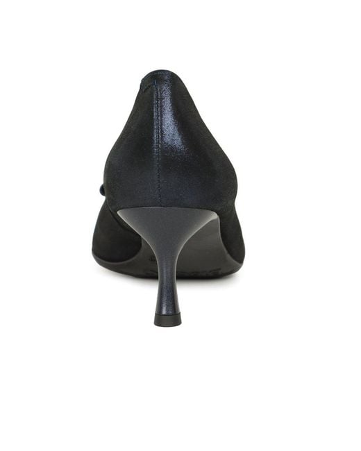 Bioeco Blue Phillipa Court Shoes