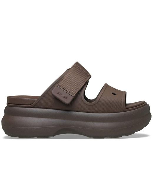 CROCSTM Brown Soho Two Strap Sandal