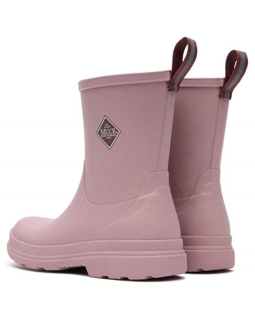 Muck Boot Purple Rainscape Mid Wellingtons