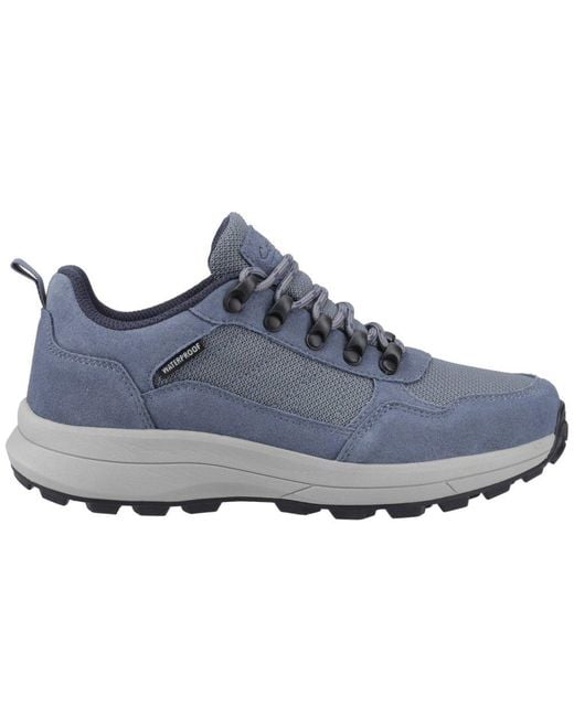 Cotswold Blue Elmfield Walking Shoes