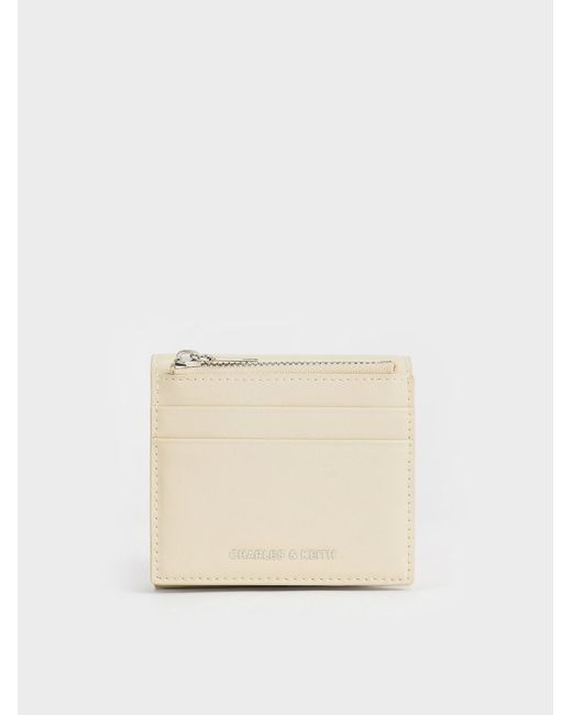 Charles & Keith Natural Irie Small Wallet