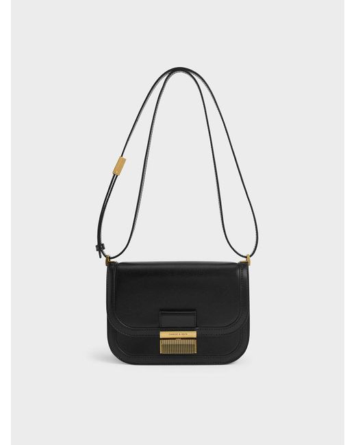 Charles & Keith White Charlot Bag