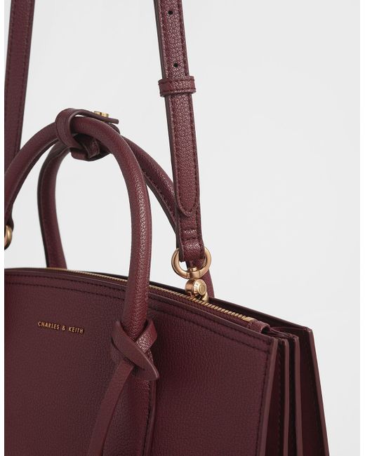 charles and keith structured bag