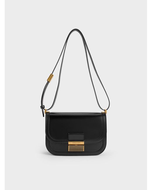 Charles & Keith White Charlot Bag