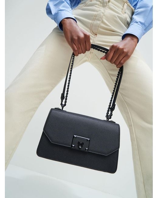 coach track belt bolsa