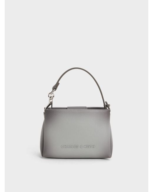 Charles & Keith Gray Bosie Ombre Micro Bag