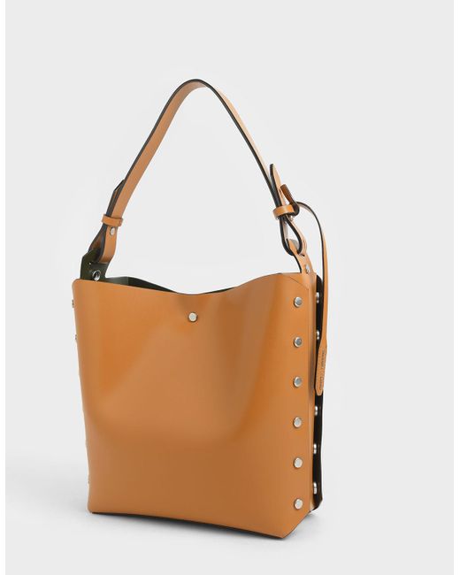 charles and keith studded bag