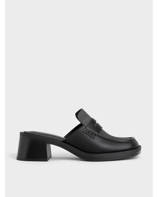 checkered mules